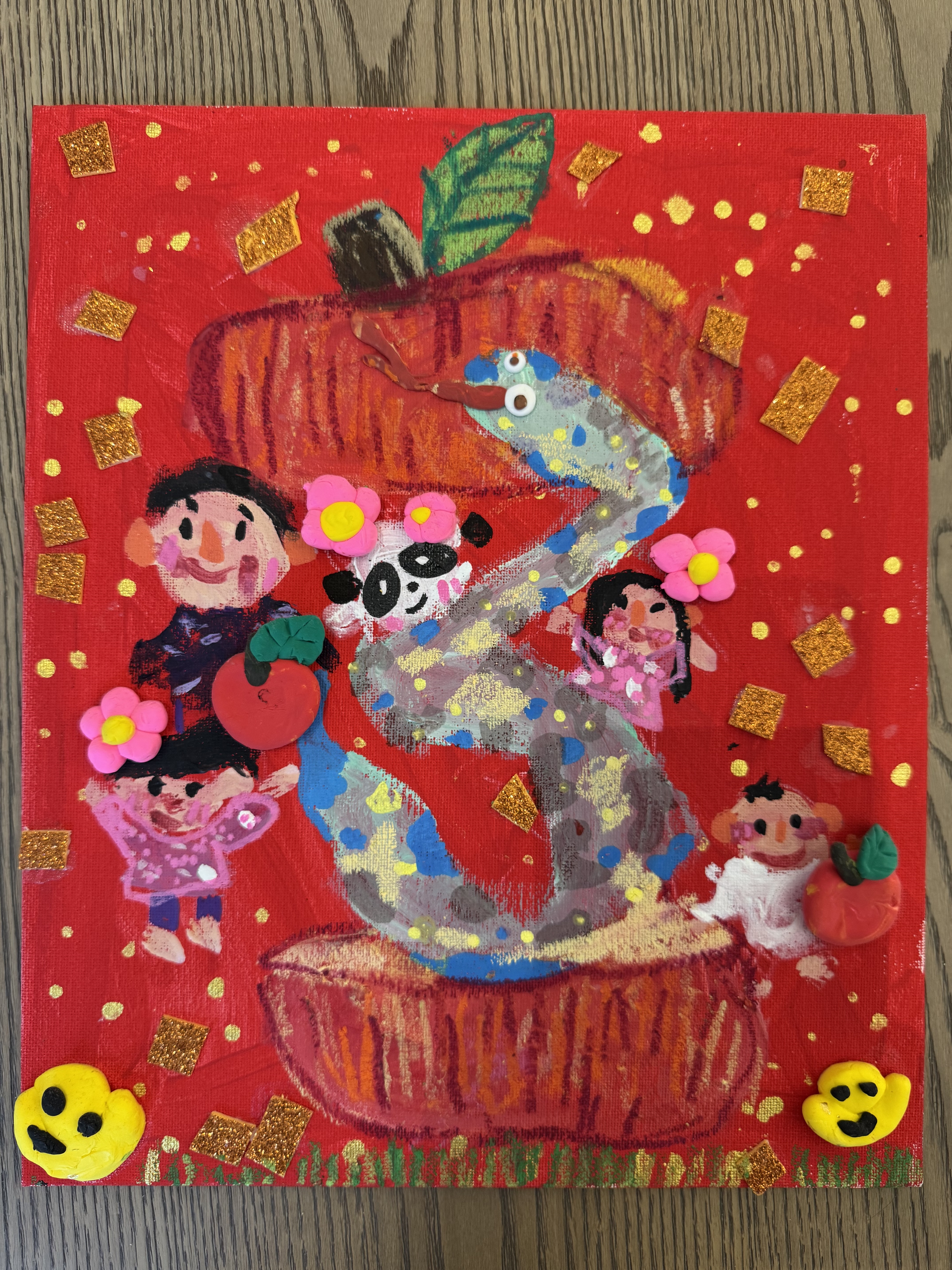 The Magical Apple Snake