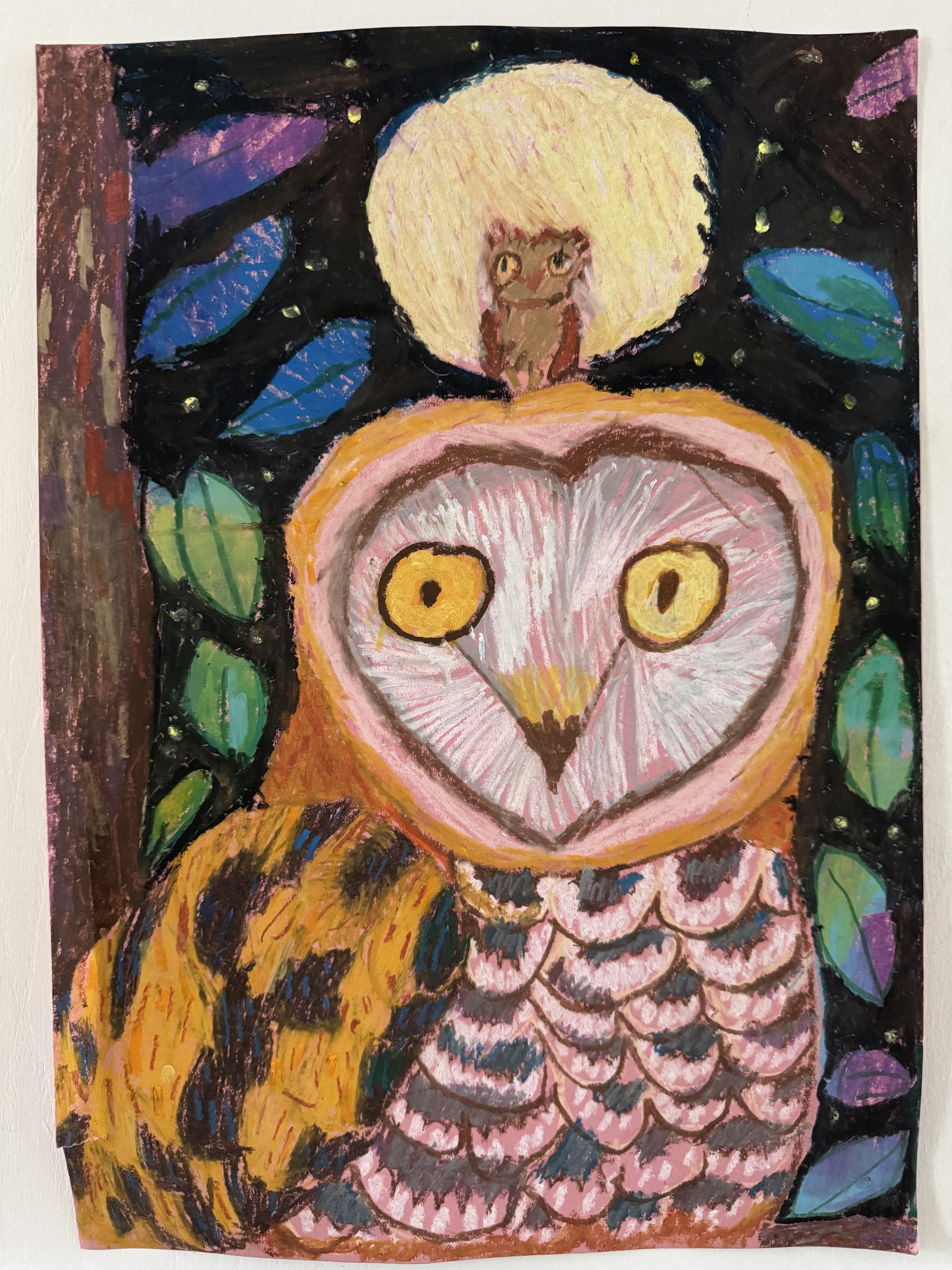 Moonlight Owls